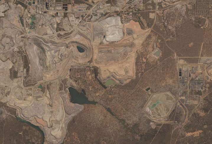 Kolwezi Mine DNC Pleaides Neo HD15 very high resolution satellite imagery